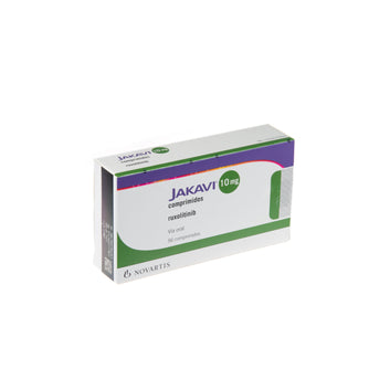 JAKAVI 10 mg con 60 tabletas