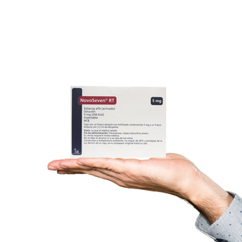 NOVOSEVEN RT (Factor VII Alfa Recombinante) 5 mg c/1 frasco ámpula