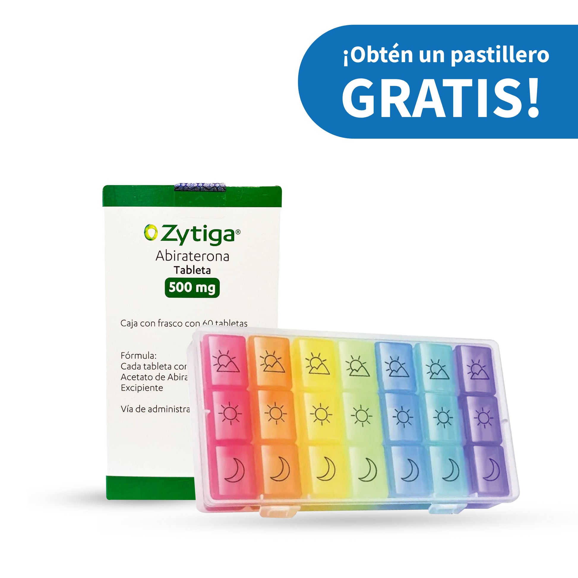 abiraterona 500 mg precio