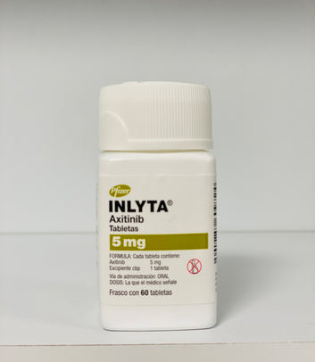 INLYTA 5 mg con 60 tabletas